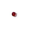 Decorações de unhas com strass vermelho para o Ano Novo, bolas grandes de strass vermelho, acessórios para unhas no atacado, strass de cristal estilo natalino.