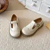 Zapatos retro de moda para niñas con suela blanda, modelo primavera y otoño 2026, estilo británico, zapatos de princesa para niñas, zapatos negros de actuación para niños