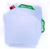 Precio de Fábrica Cubo Plegable para Acampar al Aire Libre 10L Bolsa de Agua Transparente Plegable Portátil Bolsa de Agua Plegable PVC