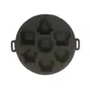 Freidora de Aire Transfronteriza Molde de Silicona para Hornear AirFryerSiliconePot Bandeja Redonda de Silicona para Freidora de Aire