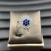 Anillo de Turmalina Tesoro Tourmaline Anillo de Gota de Agua Forma de Pera Ojo de Caballo Forma Especial para Mujeres