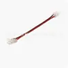 Conector sem Solda para Fita de LED COB 12v24v Conector Rápido para Fita de LED COB Fivela de Canto de Cristal em L