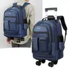 Nova Estilo Grande Capacidade Multiuso Viagem de Negócios Bagagem de Mão Bolsa com Rodinhas Mochila para Laptop