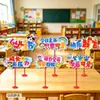Guirnaldas decorativas para actividades del Día del Niño para aulas escolares y jardines de infancia, decoración de escena para sesiones de fotos y cabinas fotográficas