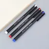 Bolígrafo de Gel para Hobby 0.5mm Punta Completa Bolígrafo para Firmar de Negocios 8620 Rojo Azul Negro Reunión Pluma de Agua Carbono