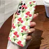 Exclusivo para e-commerce transfronteiriço: Capa de Celular de Filme com Tulipas e Bolinhas Doces para Samsung Galaxy S24 Ultra Capa Protetora