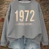 Sudadera de Edición Limitada para Mujer Tallas Grandes de 1972