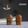 Sándalo Verde y Palosanto Tallados Dibujos Animados Mascota Linda Accesorios Hechos a Mano DIY Colgante para Pulsera Cuentas Espaciadoras Accesorios para Teléfono