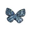 Dulce horquilla de mariposa con pedrería para mujer, flequillo lateral, adorno para la cabeza elegante, pinza superior, flequillo, pinza BB, horquilla, adorno para la cabeza