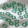 Atacado 10x13mm Cristal de Vidro Trevo Grama da Sorte Contas Soltas DIY Pulseira Colar Artesanal Materiais