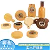 Abrebotellas de Madera con Forma de Pata de Gato Nuevo Creativo para el Hogar Conveniente Tamaño Pequeño Abrebotellas Abrebotellas de Soda Creativo