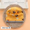Otoño e invierno 2022 nuevo gorro de bebé de doble capa para niños medianos y grandes gorro de jersey de algodón peinado de otoño e invierno para niños