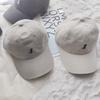 Gorra Estilo Coreano Nuevo Modelo Principios de Otoño Bordado de Dinosaurio Pequeño Gorra de Béisbol de Copa Suave para Mujeres con Circunferencia de Cabeza Grande, Gorra de Pico de Pato de Pareja de Gama Alta