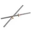 Tornillo de avance tipo T para impresora 3D 4 T8 Tornillo para motor paso a paso Longitud 300 350 400 500 mm