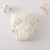 Pantalones de Entrenamiento para Bebé Estilo Coreano Algodón Puro Gasa Pañal Pantalones de Aprendizaje Cubierta de Pañal Impermeable para Bebés Pantalones de Entrenamiento