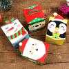 Nueva Caja de Manzana Navideña de Dibujos Animados Caja de Empaque de Nochebuena Caja de Papel S8827 Caja de Regalo de Fruta Ping An Se Puede Hacer