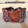 Maceta de cerámica, estilo europeo vintage de arcilla roja, para mesa de balcón, plantas suculentas, árbol de la fortuna, bonsái, decoración floral interior creativa
