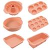 Juego de herramientas para hornear personalizadas, molde de silicona para horno de alta temperatura, molde de silicona para tostadas de pan, molde de silicona para pasteles