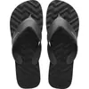Chinelos Havaianas (masculino) Track Waves 43/4 Preto/Cinza