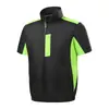 Ropa Popular de Abanico Japonesa y Coreana Ropa de Aire Acondicionado para Exteriores Carga Refrigeración Enfriamiento Chaleco de Pesca Ciclismo Ropa de Aire Acondicionado para Llevar Verano