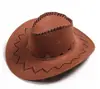 Un sombrero de vaquero occidental para hombre y mujer sombrero de mezclilla occidental americano universal para hombre y mujer estilo coreano de moda para hombre y mujer