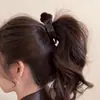 Pasador para Cola de Caballo Alta Estilo Nuevo 2025 para Mujer Pinza para Parte Trasera de la Cabeza Pasador Vertical de Temperamento Pinza de Pico de Pato Pinza Pinza para el Cabello