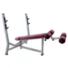 Equipamento esportivo de fitness comercial interno para academia, rack de supino oblíquo inferior, máquina de treino de empurrar, equipamento de peça suspensa