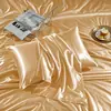 Funda de almohada de seda helada 48x74 cm funda de almohada individual para adultos, uso doméstico, nuevo modelo verano 2026, funda interior específica para verano