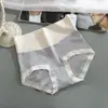 Calcinhas de Algodão Puro de Cintura Alta para Mulheres, Aperta a Barriga, Levanta o Bumbum, Respiráveis, Sem Marcas, Alta Elasticidade, Para Mulheres Plus Size, Calcinhas Aperta-Barriga Plus Size