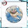 Insignia Original de Tema de Animación Guimi Ni Douzi Lobo de Carbón Mariposa Lata 58mm Broche