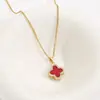 Lámpara Colgante de Aceite de Perla Imitación Retro Francesa Transfronteriza Lujo Esmalte Flor Pintada de Gama Alta Collar de Arte