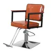 Sillón de Peluquería Personalizado de la Fábrica de Origen con Cojín de Asiento Ajustable en Altura, Color de Cuero Personalizable, Cojín de Asiento para Niños para Sillón de Peluquería