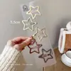 Pinzas para el cabello infantiles de moda con forma de estrella, versátiles y no dañan el cabello, juego de pasadores para arreglar mechones sueltos y flequillo, accesorios para el cabello para niñas