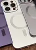 Funda magnética sin marco para teléfono con pulverización de aceite, adecuada para Apple 15 Pro Max, color sólido, 14/13, funda rígida 12, orificios de precisión 16