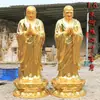 Estatua de Buda Ananda Jiye Sakyamuni Segundo Discípulo Estatua de Buda de Resina Ananda Jiye Estatua de Dios Venerable Adornos Venta al por Mayor