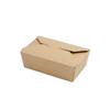 Caja de Almuerzo Desechable al por Mayor caja cuadrada para pollo frito caja para llevar caja de empaque para pulpo bolitas pequeñas caja de empaque de alimentos de papel Kraft
