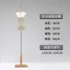 Maniquí de Medio Cuerpo para Vestido de Novia, Maniquí de Cuerpo Completo, Maniquí para Ropa, Soporte de Exhibición Estilo Coreano, Accesorios para Maniquíes de Tienda de Ropa