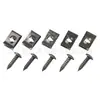 Adequado para fixadores de metal parafusados automotivos, braçadeiras em forma de U com parafusos, braçadeiras antiferrugem e bases fixadas por parafusos