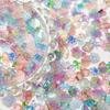 Primavera nuevo paquete de material para joyería de uñas deseo puro camelia blanca salvaje lazo joyería de uñas mixta