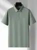 Camisa polo sin costuras para hombre de nailon-spandex, seda de hielo, manga corta, ligera, camisa de aire acondicionado, polo con cuello, uniforme de equipo para hombre, ropa de trabajo, hecho a medida