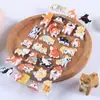 Lindos Pegatinas 3D de Espuma de Shiba Inu Hechas de Materiales Ecológicos, Pegatinas Creativas de Decoración para Diarios de Animales de Dibujos Animados para Niños