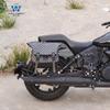 Carro muscle Wolf adequado para Yulong JSX700i/Ruilong JSX900i bolsa lateral pode ser instalada capacete com trava quadro de liberação rápida