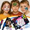 Set de Pintura Corporal Profesional de 27 Colores de Venta Caliente Transfronteriza, Set de Pintura Facial para Niños, Pintura de Escenario