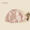 Abrigo de Otoño para Niña 2026 Nuevo Modelo Top Casual de Encaje para Niños Estilo Primavera y Otoño Ropa Moderna para Bebé Niña