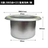 Silla de Masaje Ashtray para RV y Yates Portavasos Multifuncional para Sofá Sofá Portavasos de Aluminio Vela Portavasos de Metal Acero Inoxidable
