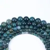 Ágata de Hierba Acuática Cuentas Redondas Al por Mayor Cuentas Sueltas DIY Piedra Natural Pulsera de Ágata de Cristal Pulsera Joyería para Hombres y Mujeres