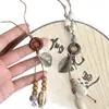 Nuevo Estilo Chino Tendencia Nacional Cerámica Mariposa Collar Estilo Étnico Retro Largo Colgante Cuello Zen Nicho Cadena Clavícula Perlas para Mujeres
