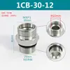 Adaptador hidráulico acero 45# Yonghua cono de 24 grados férula sello ED fitting para manguera 1CB 1CM 1DB 1DM