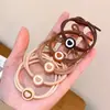Versión coreana de la nueva flor de amor, cuerda para el cabello, anillo para el cabello, cuerda para el cabello elástica simple, accesorios para el cabello, banda para el cabello de cuero al por mayor