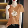 Liquidación Descuento de Marca Estilo Chino Nuevo Estilo Nacional Nuevo para Mujer Tallas Grandes Ropa Interior Cubre Vientre Holgada Camiseta Reductora de Edad